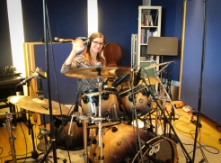 Herta bläst im Studio | Album Recording @ greenbee records